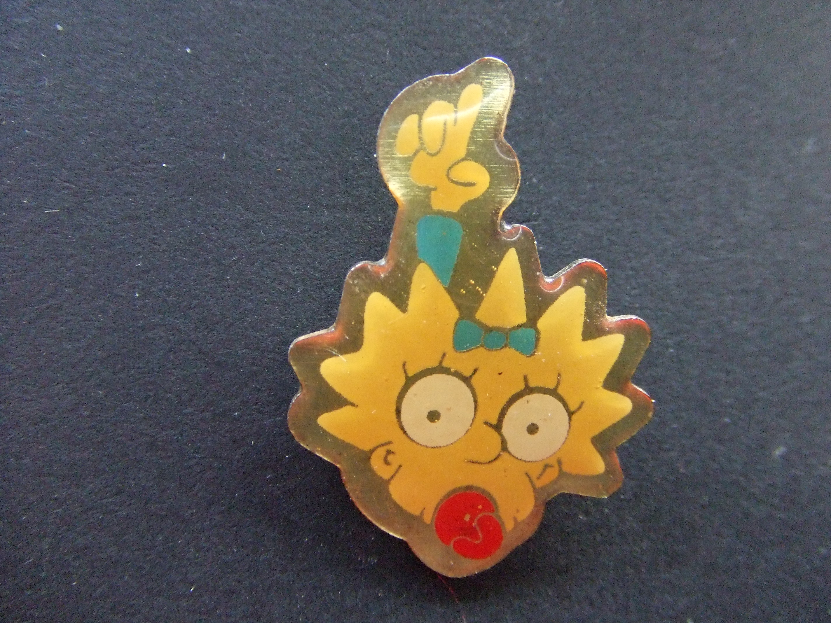 The Simpsons animatieserie baby met fopspeen